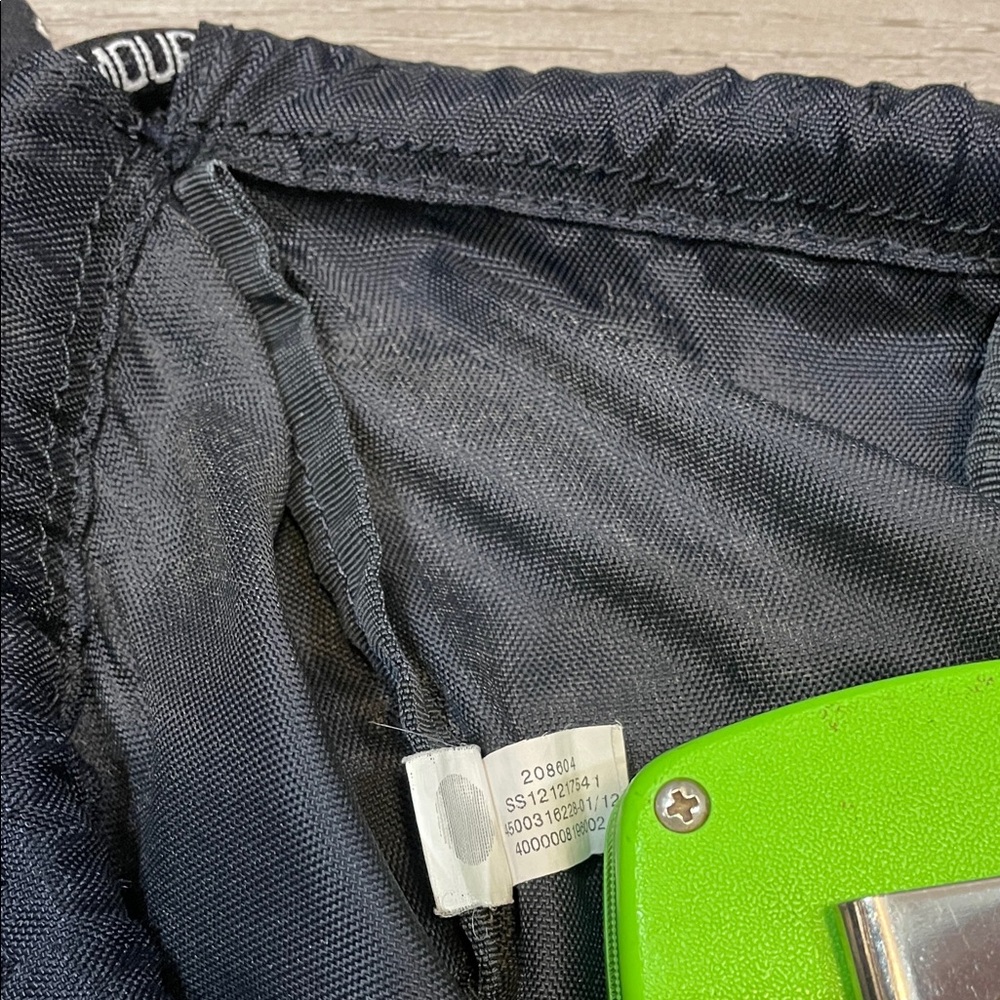 Under Armour Black and Neon Green Backpack - Picture 2 of 5
